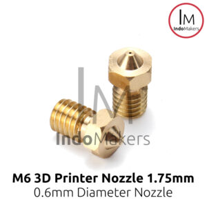 3D Printer Nozzle E3D V6 0.6 nozzle, 1.75 Filament Diameter