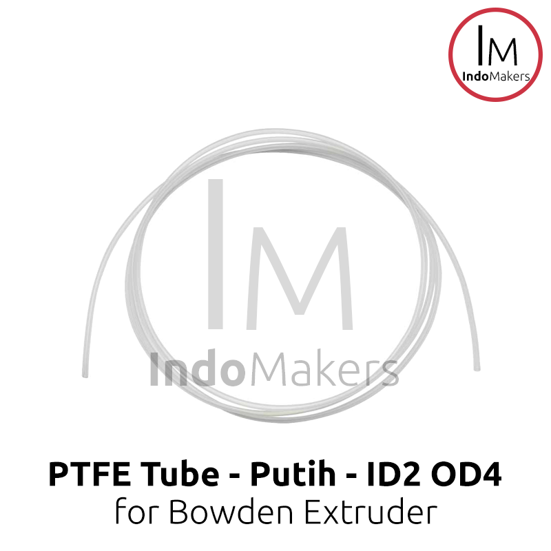 PTFE Teflon Tube 100cm ID 2mm OD 4mm for 1.75mm Filament - Image 2