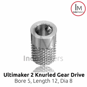 Ultimaker II / UM2 Knurled Gear Drive Bore 5 Extruder Gear Ultimaker 2