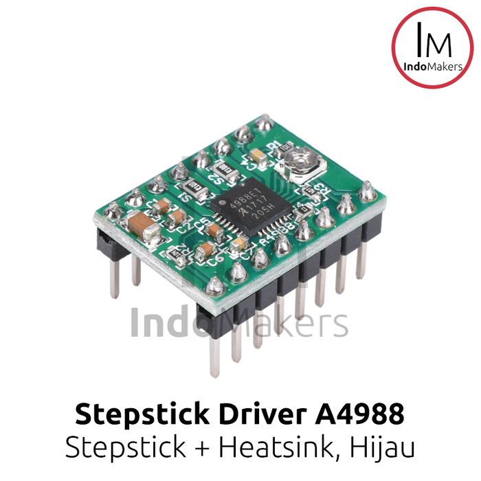 Driver Stepper Motor A4988 Heatsink for 3D Printer and CNC - Image 3