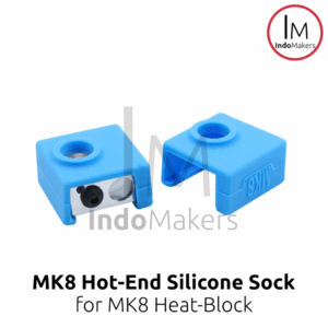 MK8 Hot End Heat Block Silicone Sock Insulation Cover