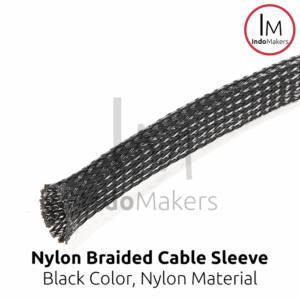 Nylon Black Insulation Braided Sleeving Wire Cables Protection Expandable Cable Sleeve Wire Gland