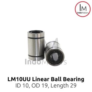 LM10UU Linear Bearing Sliding Bushing ID 10 OD 19 Length 29