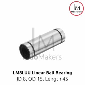 LM8LUU Linear Bearing Sliding Bushing ID 8 OD 15 Length 45