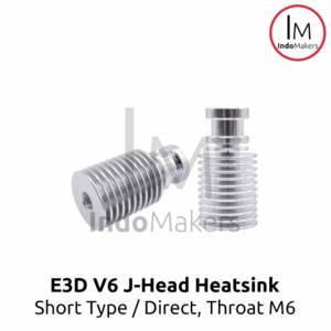 V6 JHead Heatsink Short Type / Direct Material Aluminium 3D Printer