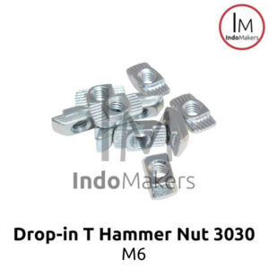 T Hammer Nut M6 Drop-In Aluminium Profile 3030 Set 10pcs
