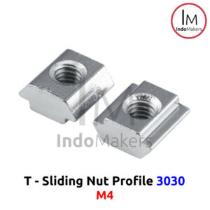 T Sliding Nut M4 untuk Aluminium Profile 3030 Set 10pcs