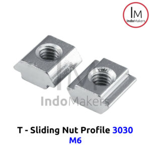 T Sliding Nut M6 untuk Aluminium Profile 3030 Isi 10pcs