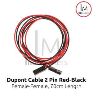 Jumper Wire Dupont Cable 2 Pin Female-Female 70cm
