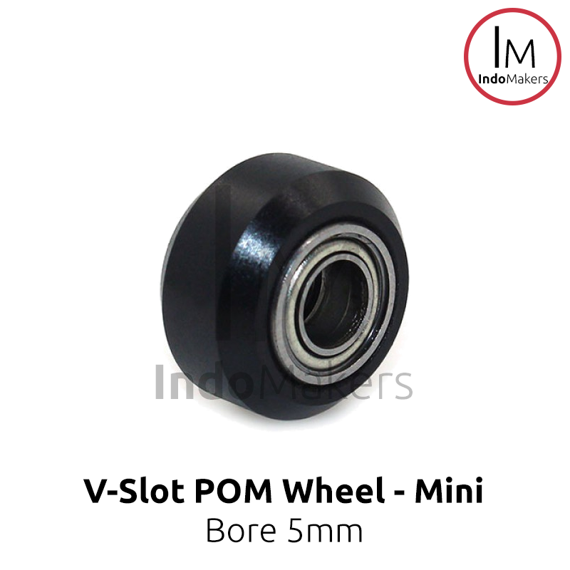 OpenBuilds CNC V-Slot POM Delrin V-Wheel Mini Type Bore 5mm - Image 3
