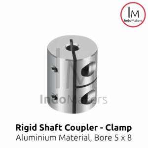 Rigid Shaft Coupling Coupler Clamp Type D20 L25 Bore 5x8