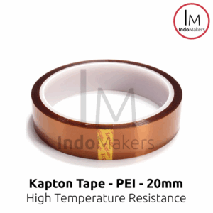 3D Printer Kapton Heat Tape 20mm x 33m High Quality