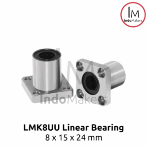 LMK8UU Linear Motion Square Flange Bearing