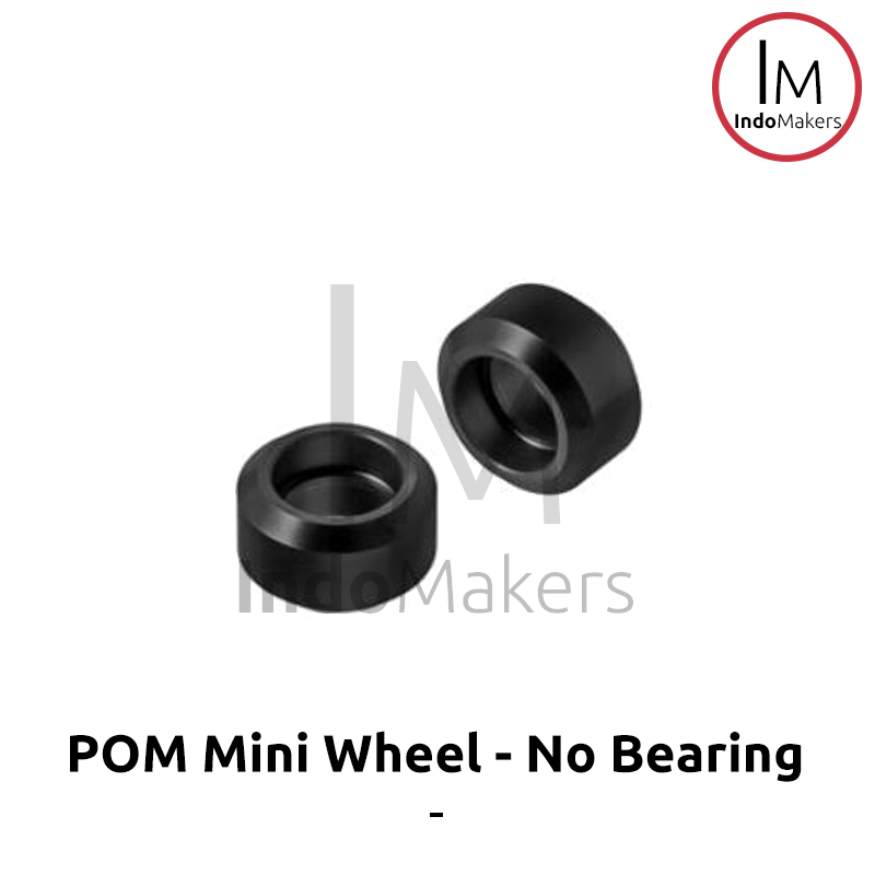 POM / Delrin Openbuilds CNC V-Slot Mini Wheel No Bearing - Image 4