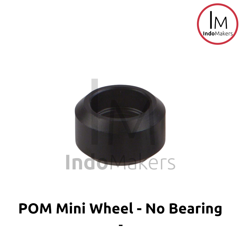 POM / Delrin Openbuilds CNC V-Slot Mini Wheel No Bearing - Image 2