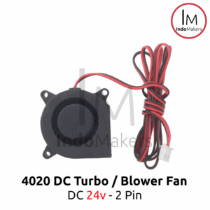 3D Printer DC Blower Fan / Turbo Fan 4020 24V 2 pin