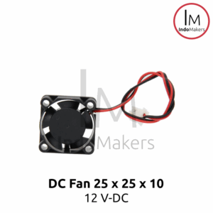 DC Mini Cooling Fan 2510 12V for 3D Printer / Computer 2 pin