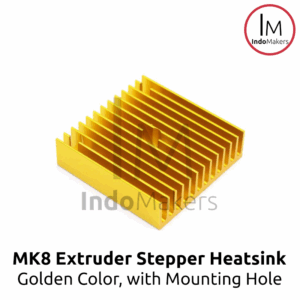 NEMA17 Stepper Motor Heatsink 40x40mm - Golden