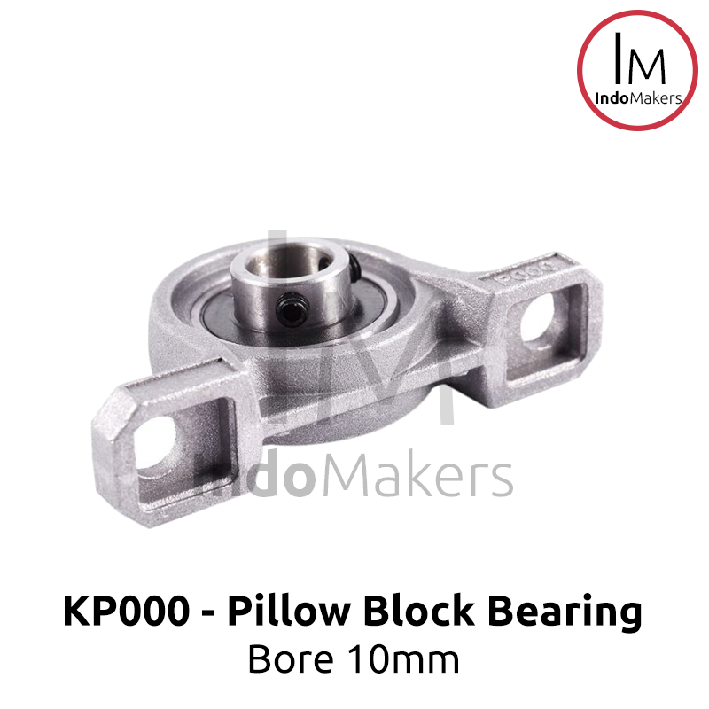 KP000 Pillow Block Bearing 10mm Inner Diameter / Bore - Image 5
