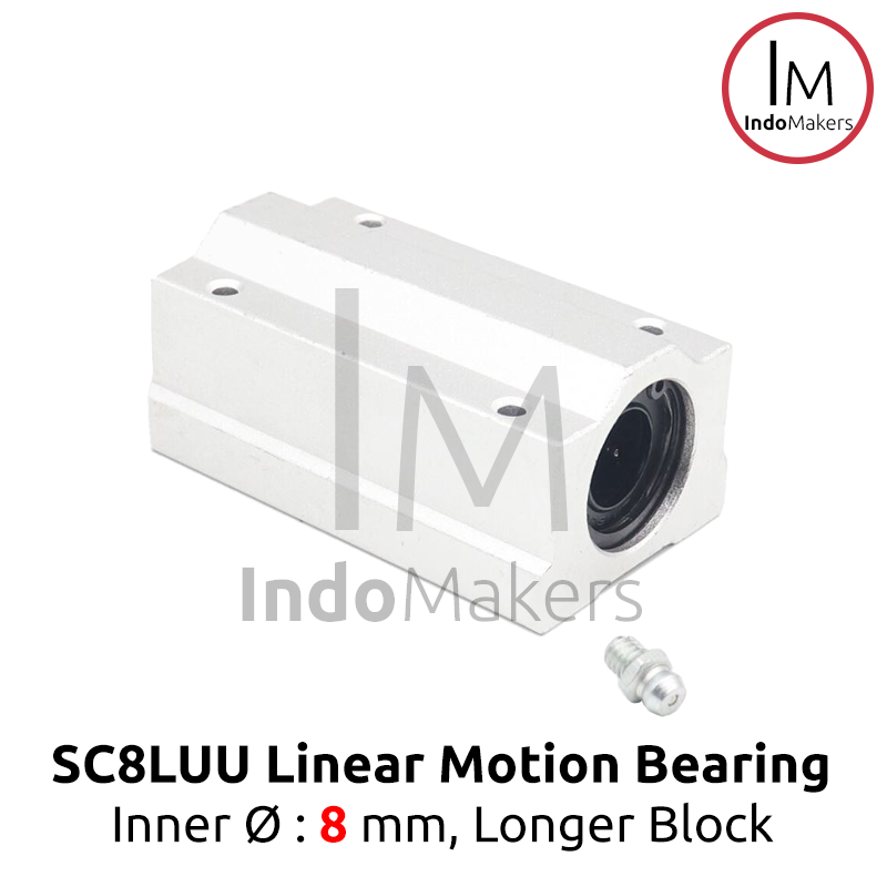 SC8LUU Linear Motion Ball Bearing Slide Bushing / Bearing - Image 4