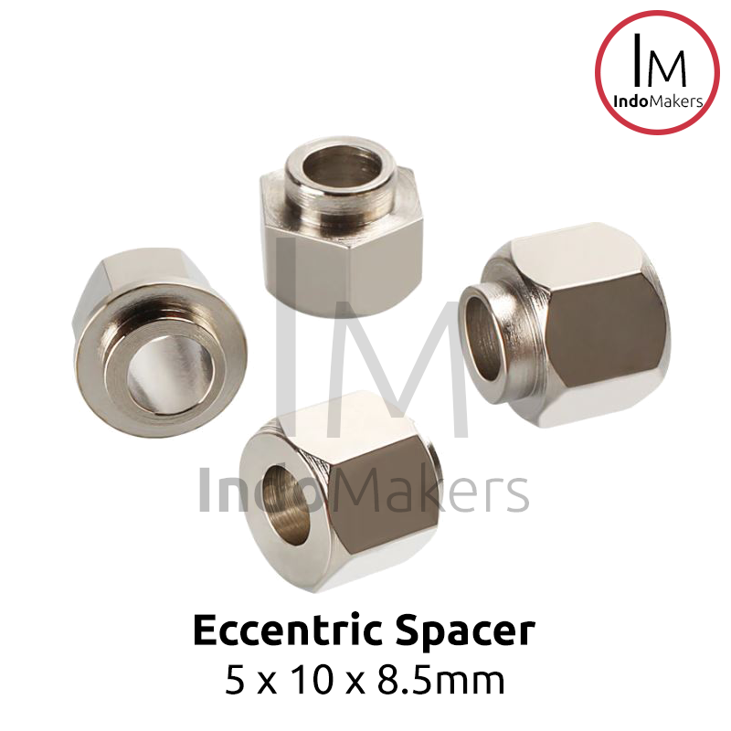 Eccentric Spacer Openbuilds M5 x Hex 10mm x Panjang 8.5mm
