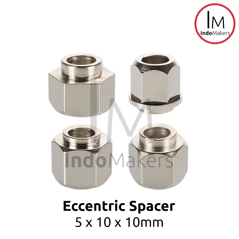 Eccentric Spacer Openbuilds M5 x Hex 10mm x Panjang 10mm - Image 4