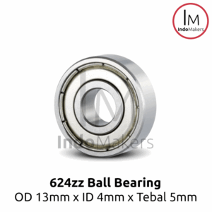 624zz Miniature Ball Bearing 13 x 4 x 5mm Laher / Laker
