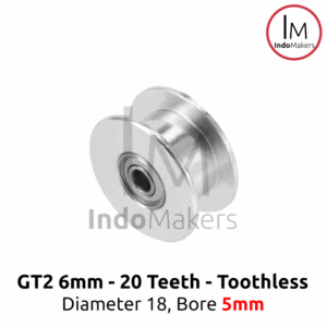GT2 6mm Pulley Idler 20 Teeth Bore 5mm GT2 20T Teethed