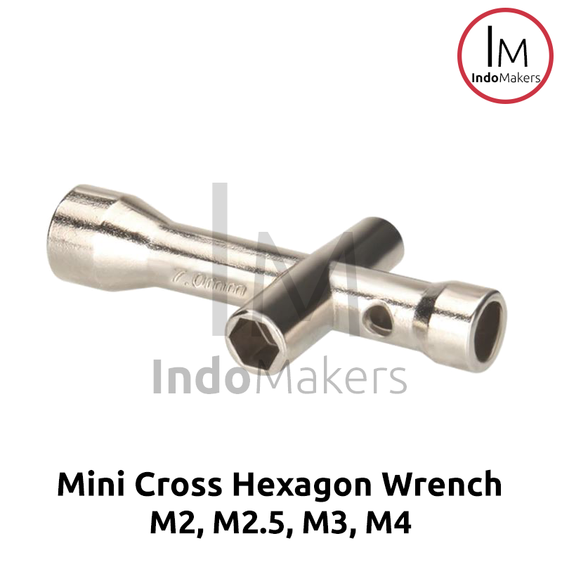 Mini Cross Hexagon Wrench M2 / M2.5 / M3 / M4