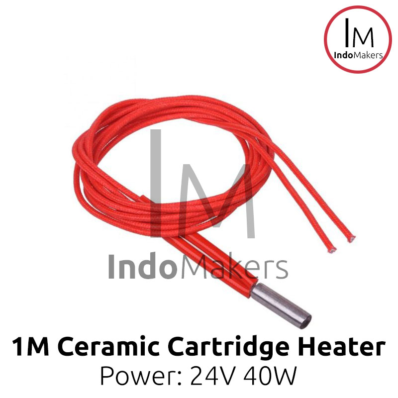 24V 40W 3D Printer Ceramic Cartridge Heater