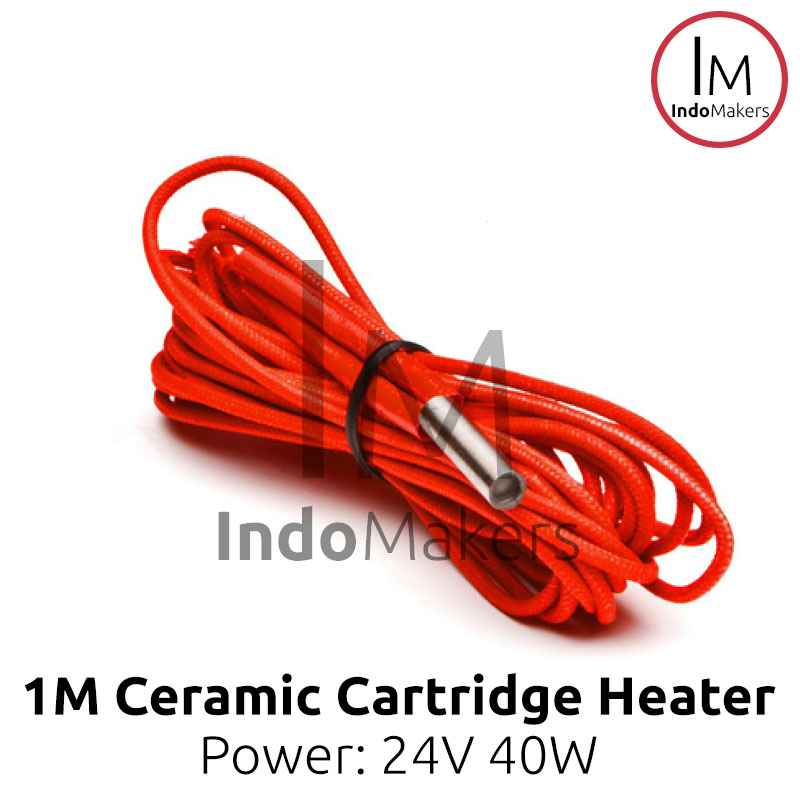 24V 40W 3D Printer Ceramic Cartridge Heater - Image 2