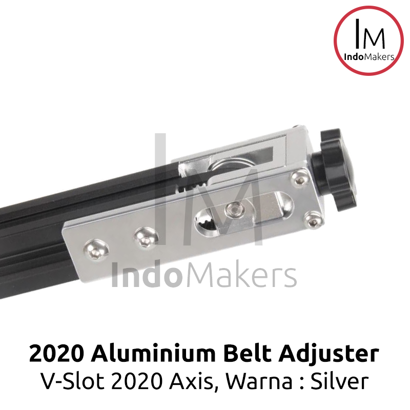 Aluminium Profile 2020 Belt Adjuster - SILVER - Image 2