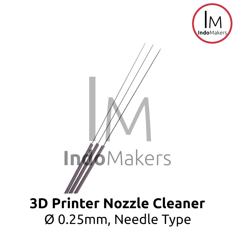 3d Printer Nozzle Cleaner Needle 0.25mm / Pembersih Nozzle 3d Printer