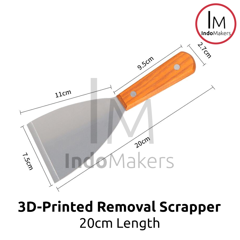 3D Printed Object Removal Scrapper / Kape 20cm - Image 2