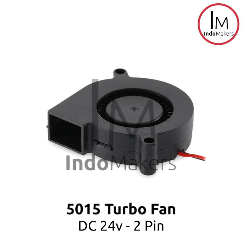 3D Printer DC Blower Fan / Turbo Fan 5015 24v