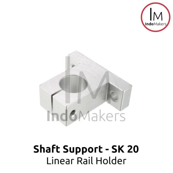 SK20 Linear Rail Shaft Support Unit for 20mm Rail / Rod – Indomakers