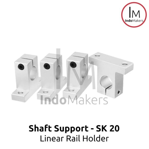 SK20 Linear Rail Shaft Support Unit for 20mm Rail / Rod – Indomakers