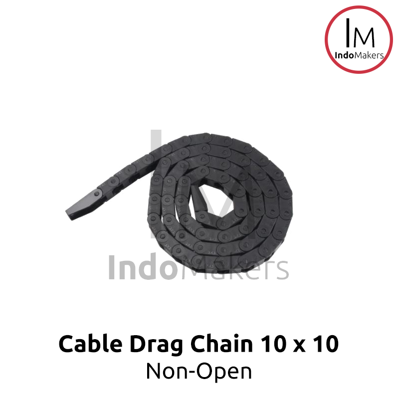 Plastic CNC Cabling Towline Cable Drag Chain 10 x 10 Carrier Hole Non-Open - Image 4
