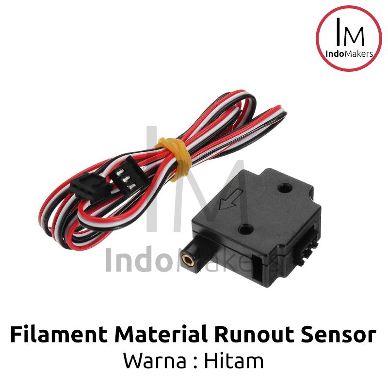 1.75 Filament 3D Printer Material Runout Detector Sensor Module - Hitam