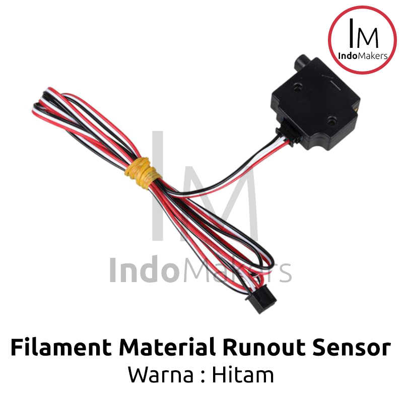 1.75 Filament 3D Printer Material Runout Detector Sensor Module - Hitam - Image 2