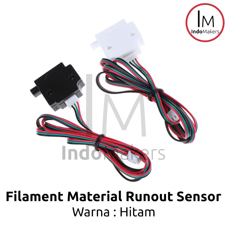 1.75 Filament 3D Printer Material Runout Detector Sensor Module - Hitam - Image 3