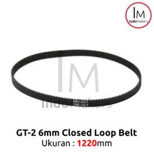 GT2 M6 Belt 6 mm x 1220 mm Closed Loop