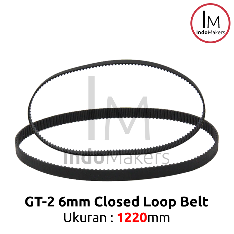 GT2 M6 Belt 6 mm x 1220 mm Closed Loop - Image 4