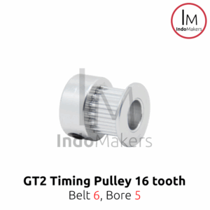 Timing Pulley 16 tooth for NEMA 17 Bore 5mm Belt GT2 6mm