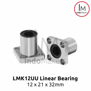 LMK12UU Linear Motion Square Flange Bearing