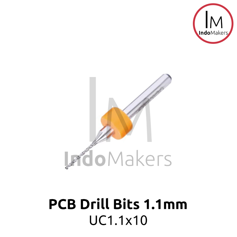 PCB Drill Bit / 3D Printer Nozzle Cleaner 1.1mm x 10mm