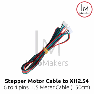 NEMA17 Stepper Motor Cable 6pin to 4pin XH2.54 150cm