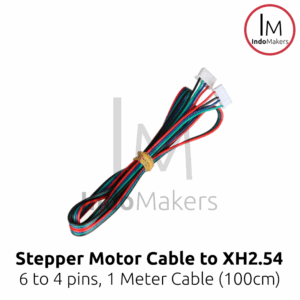 NEMA17 Stepper Motor Cable 6pin to 4pin XH2.54 100cm