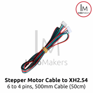 NEMA17 Stepper Motor Cable 6pin to 4pin XH2.54 50cm