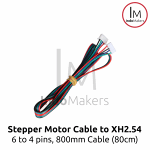 NEMA17 Stepper Motor Cable 6pin to 4pin XH2.54 80cm